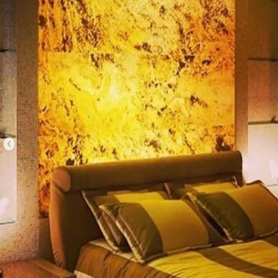 Natural Translucent Flexible Stone Veneer Durable CE Certified Super Thin Slate Block Sheet